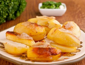 картошка запеченная с салом картошка запеченная с салом