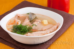 суп из красной рыбы